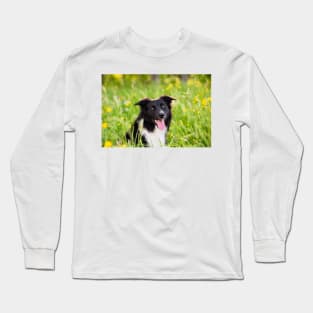 happy pup Long Sleeve T-Shirt